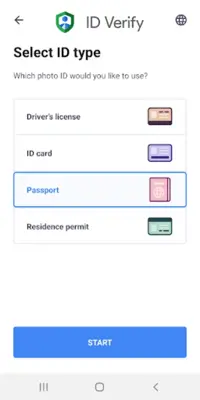 ID Verify android App screenshot 1